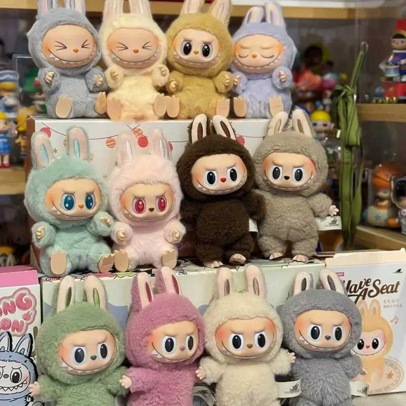 Labubu Spot Bubble Mart Gift Rabb Doll Keychain Toys for Kids Birthday for Girlfriend Valentine Gift T250528