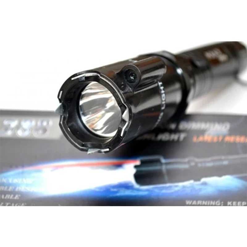 Self-defense Flashlight - Rechargeable High Current Super Bright 2-in-1 Security Defense XJ250529