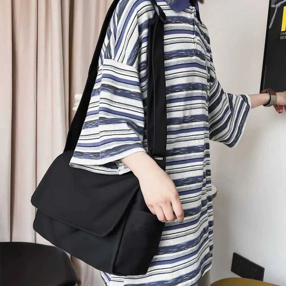 Oxford Shoulder Bag New High Capacity Womens Crossbody Messenger Bag Leisure Versatile Shoulder Hobos Bag Solid Female Handbag XJ250620