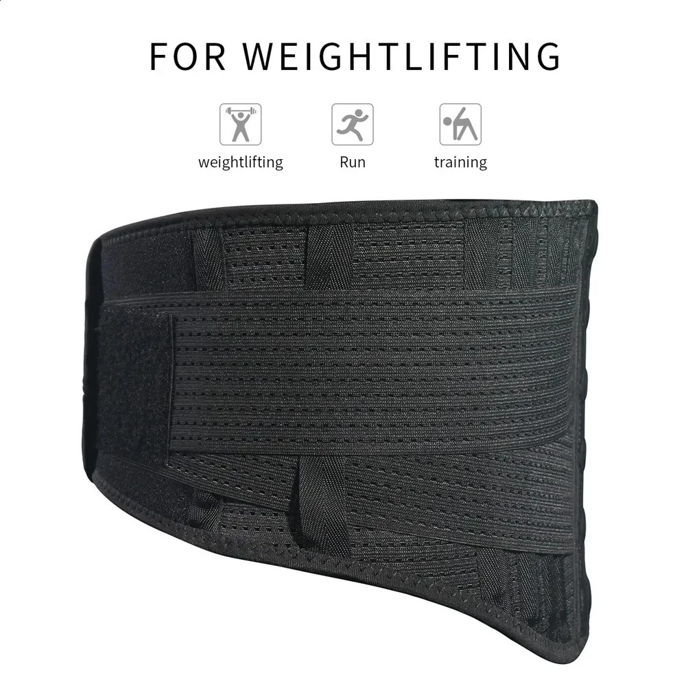 1PC GOUNOD Double Full Back Lumbar Support Belt Waist Orthopedic Corset Spine Decompression Waist Trainer Back Pain Relief 250519