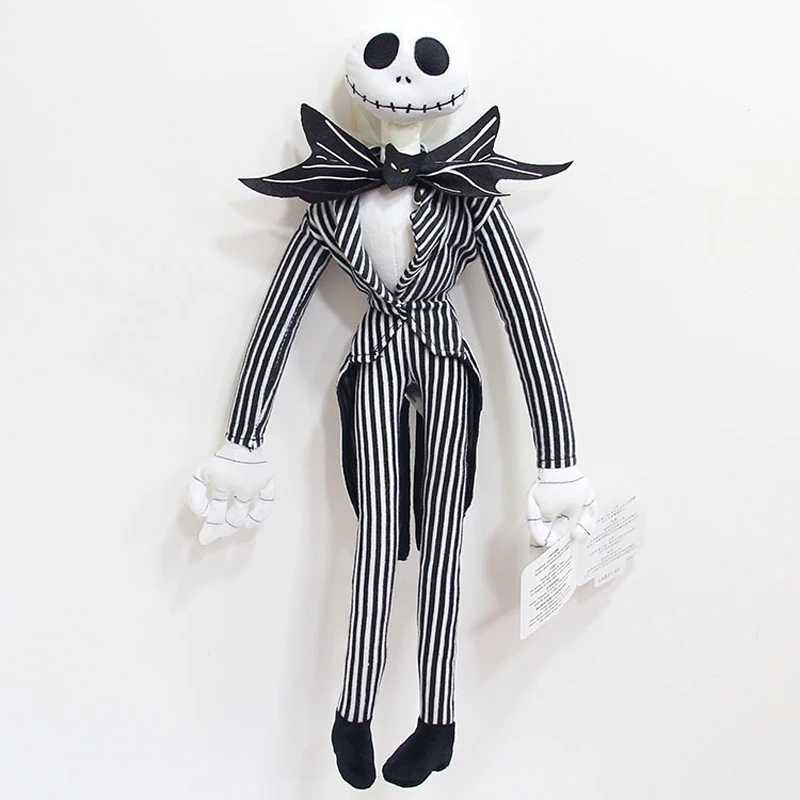 50cm The Nightmare Before Christmas Jack Skellington Plush Toys Doll Skeleton Jake Plush Stuffed Toys for Children Kids Gifts Z250529
