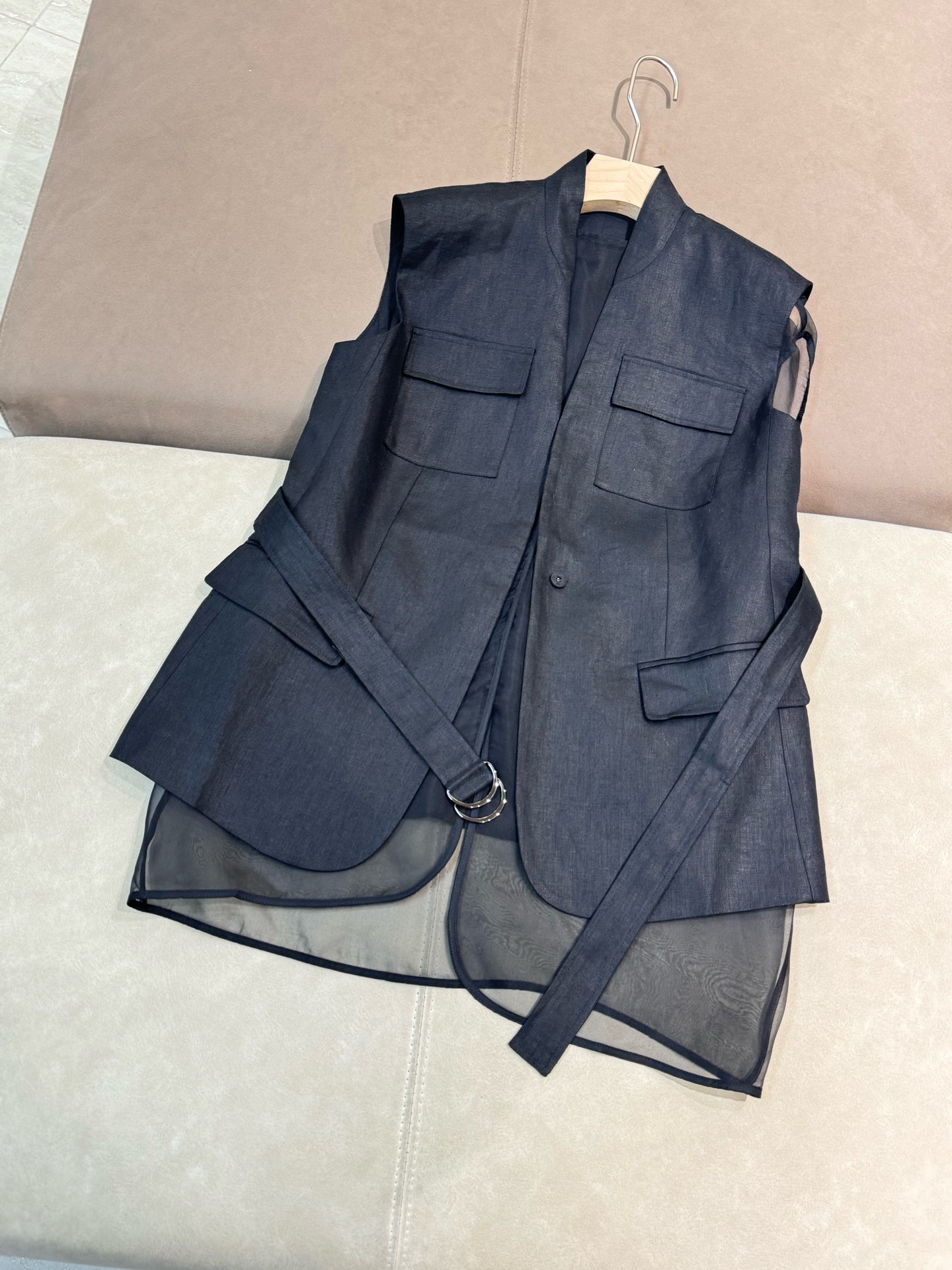 Designer Vest Top for woman and mens luxury brand running vest homme veste puff.M389