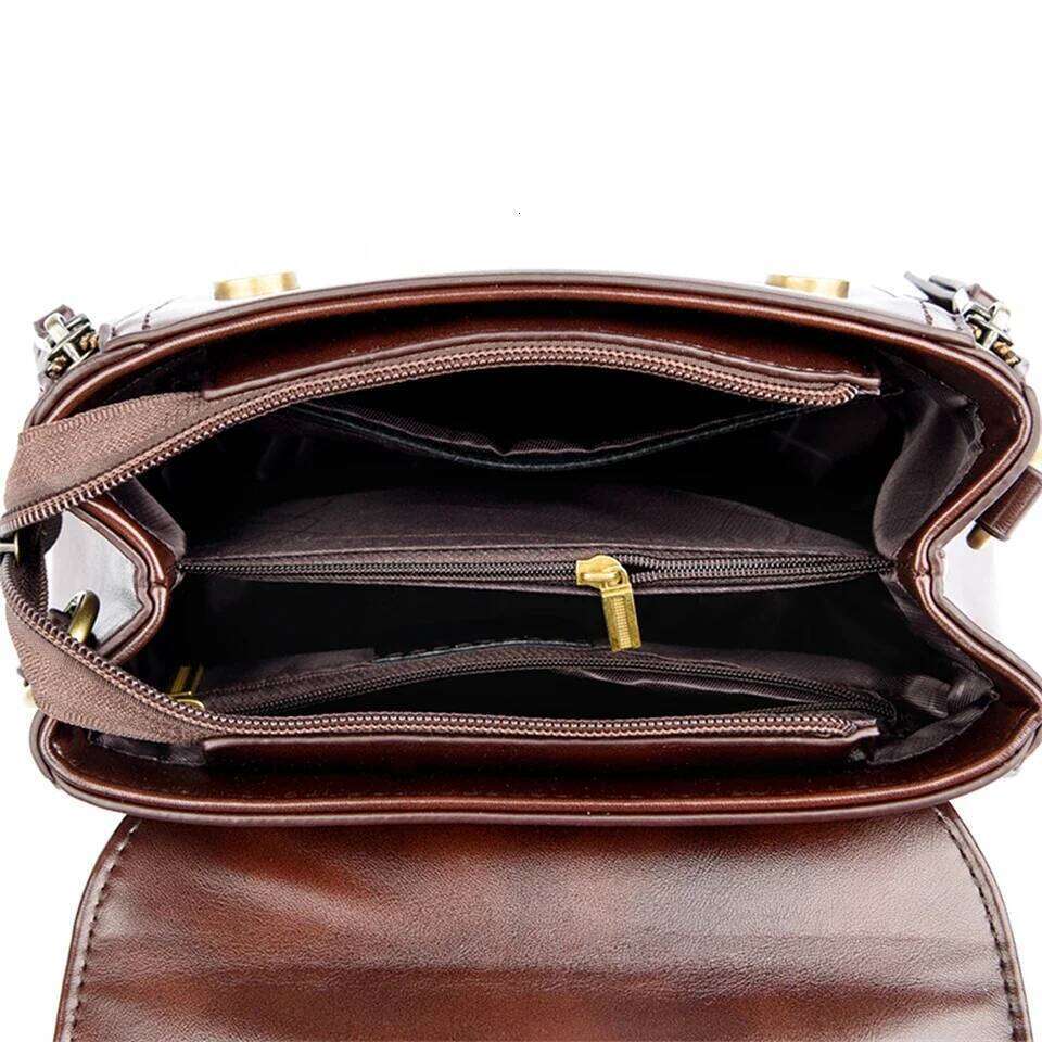 Women's Soft Leather Top-Handle Design Shoulder Messenger Bags High Quality Handbags and Purses Commuting Sac a Main