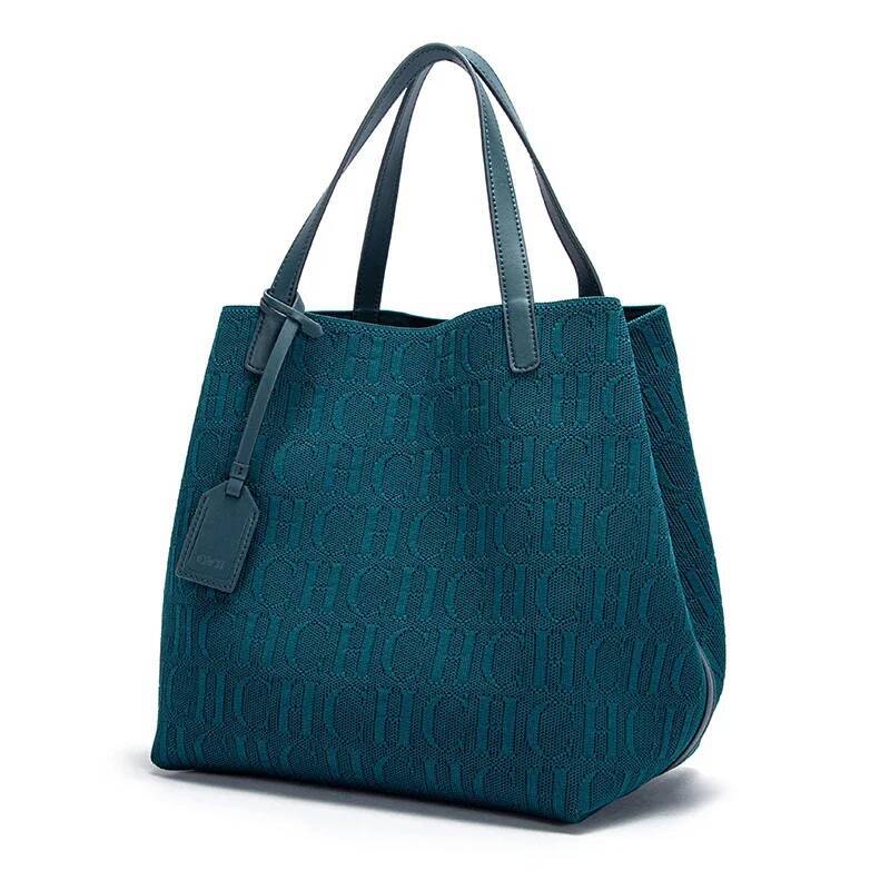 CH Shoulder Bag Fashion Classic New Pure Color Outer Pocket Ladies High Quality Craft Large Capacity Handbag