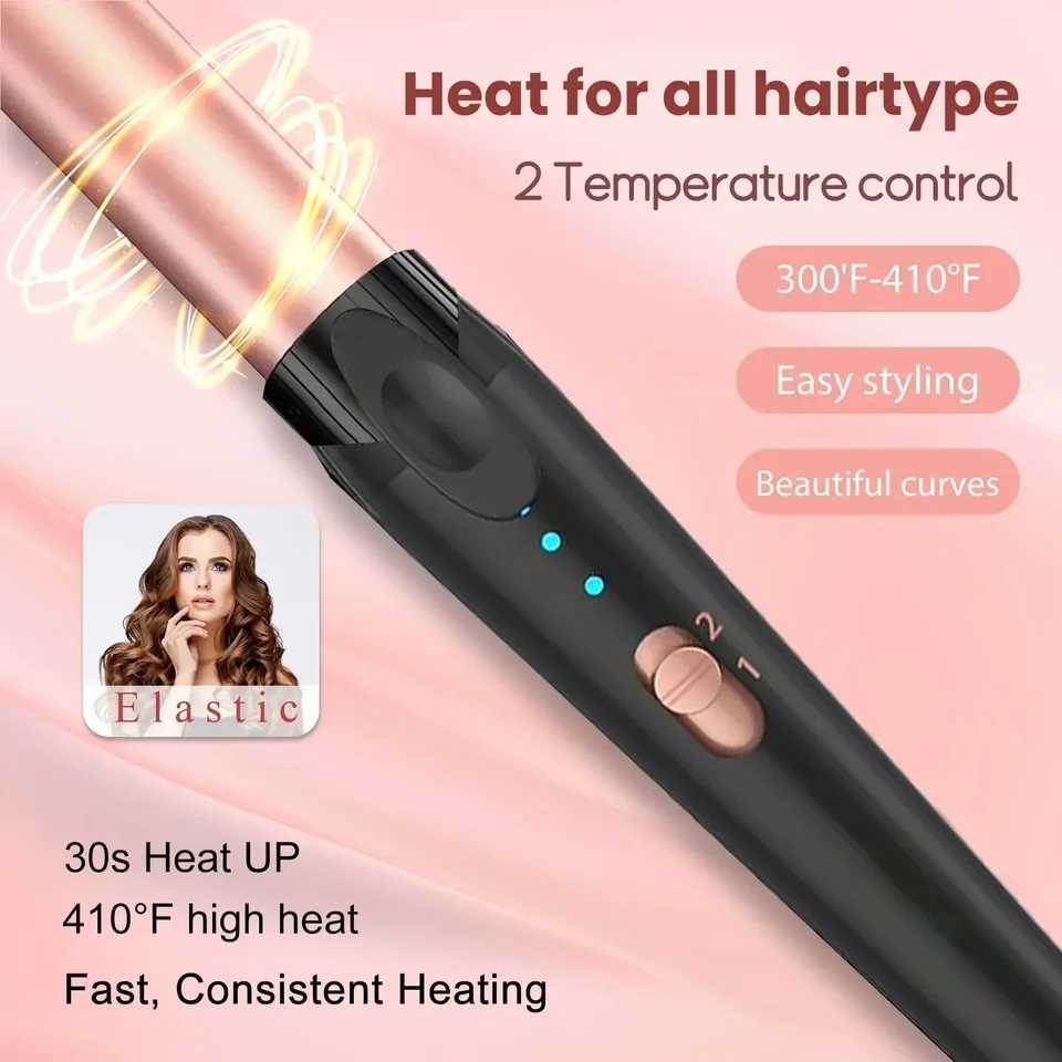 5 in 1 Curling Iron 3 Barrel Hair Crimper Hair Waver Curling Iron with Fast Heating Up Crimper Wand Curler for All Hair TypesXJ250528