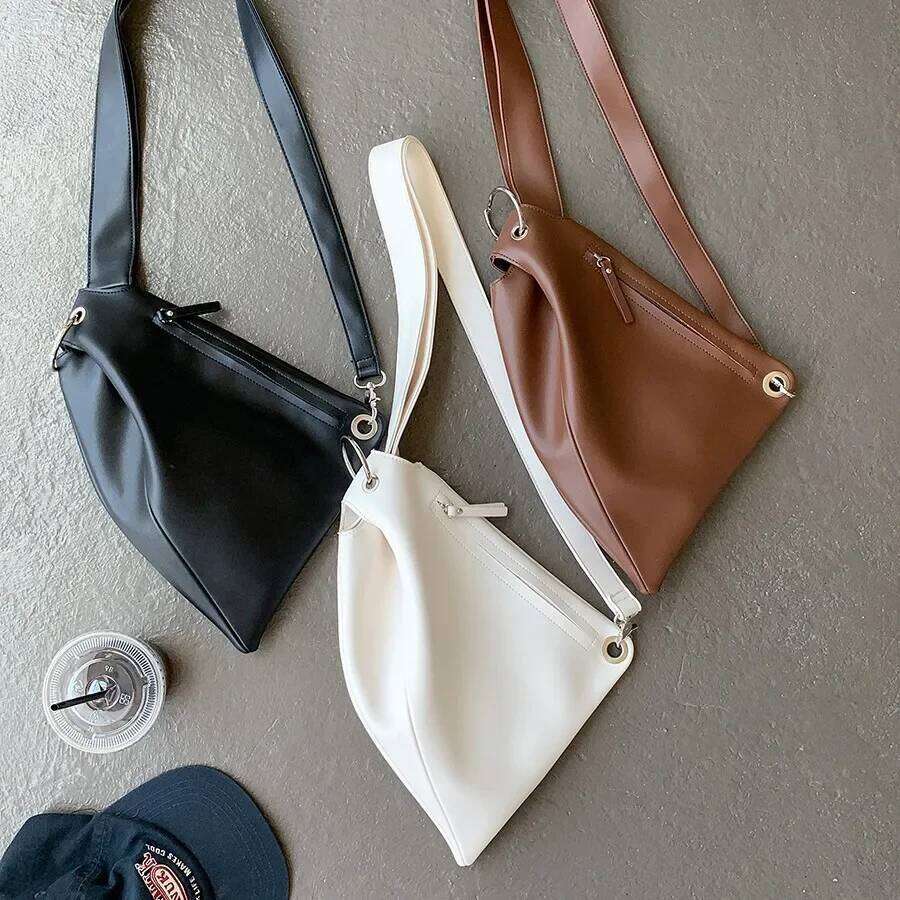 Women's Bags Designer Soft PU Leather Shoulder Fashion Designer Chest Pack Bags For Women High Quality Crossbody Bag Handbags Clutch Ladies