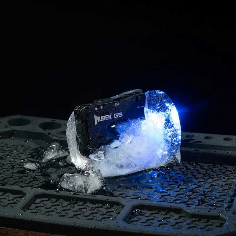 WUBEN G5 EDC Flashlight 400 Lumens Portable Pocket Mini Light Waterproof Torch 180 Rotating Head With Magnetic Tail For OutdoorXJ250529