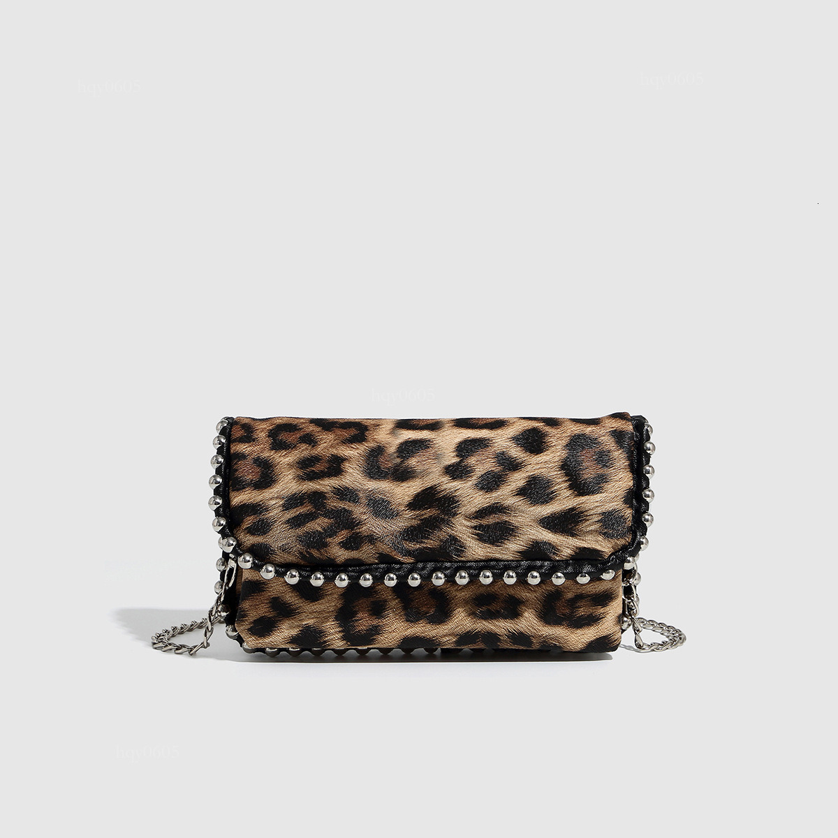 Top quality Brand High Quality New Style Free Delivery Designer Bag ZR Women's 2025 Autumn Fashion Versatile Leopard Print Shoulder High-end Pear