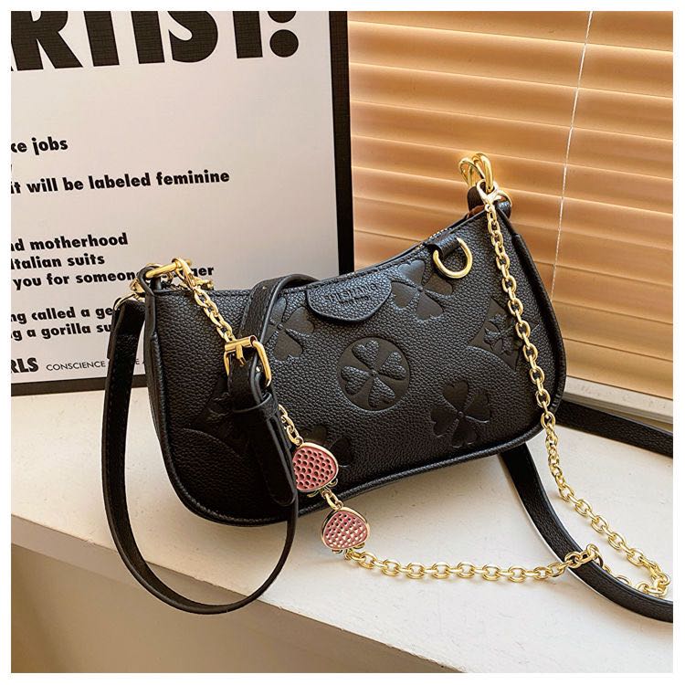 Designer Bags Fashion Shoulder Bags Underarm Bags Women's Bags Luxury Chain Leather Bags Hundreds Luxury Printed Leather Embossed Old Flower Bags