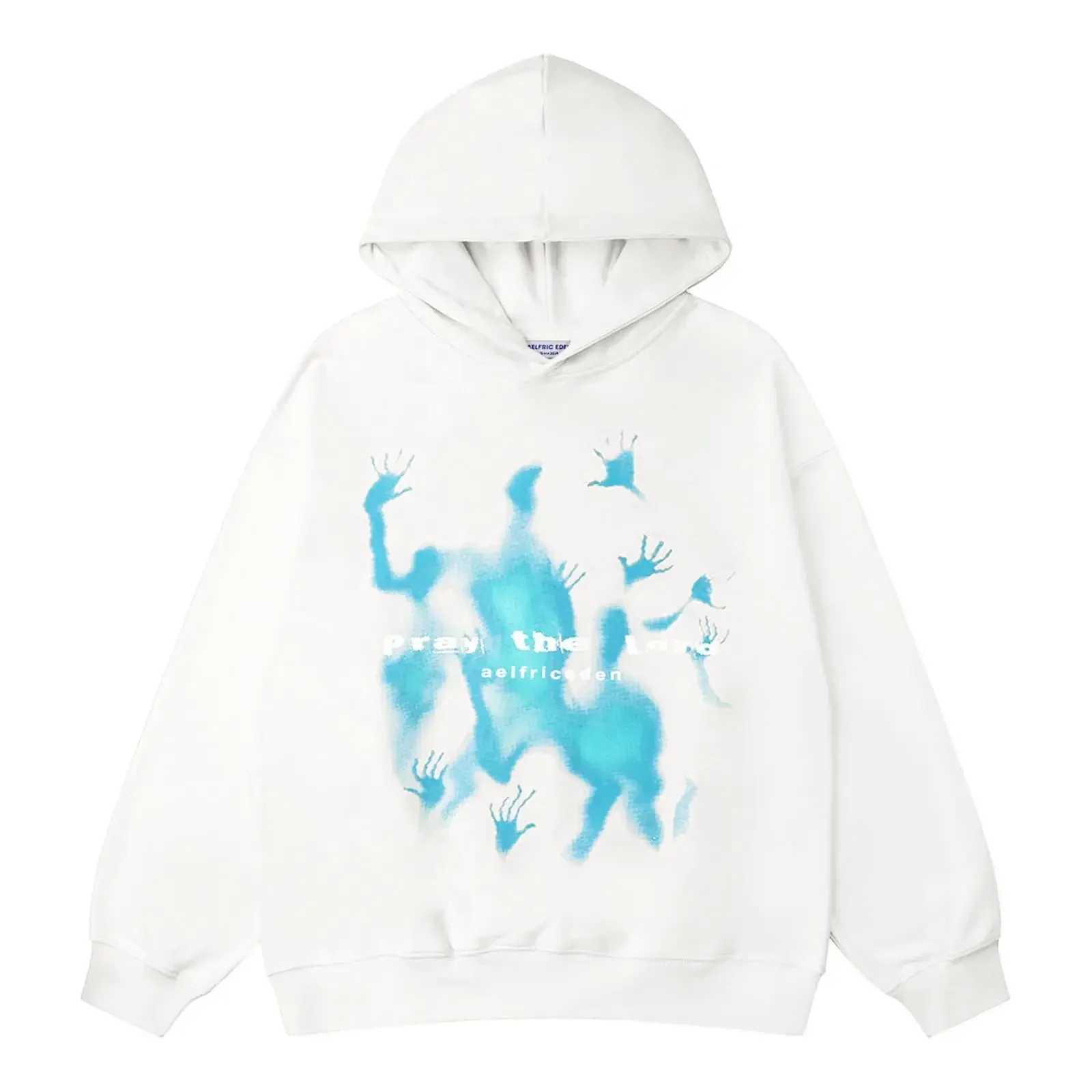Aelfric Eden Graphic Hoodies Vintage Printed Hoodie Sweatshirt Casual Oversized Long Sleeve Streetwear Hooded PulloverXJ250514