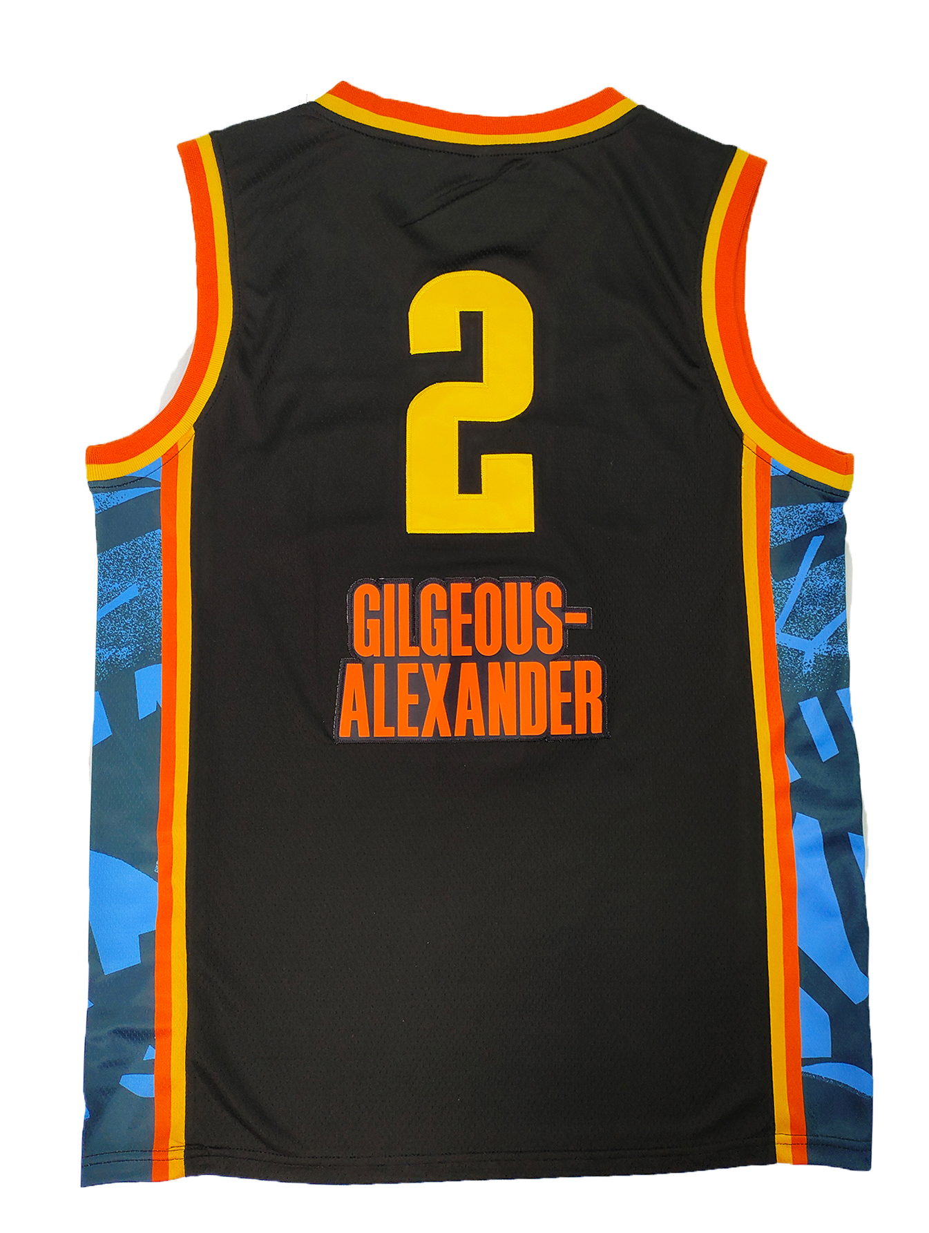 2 Gilgeous-Alexander Basketball Jersey Hartenstein Caruso Chet Holmgren Dort Holmgren Joe Wiggins Williams Any Number Name For Mens Women Youth