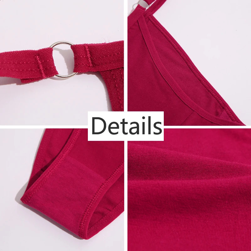 FINETOO 3Pcsset Cotton Briefs Pantie Sexy Low Waist Underwear M2XL Ladies Underpants Soft Feamle Lingerie 2024 250526