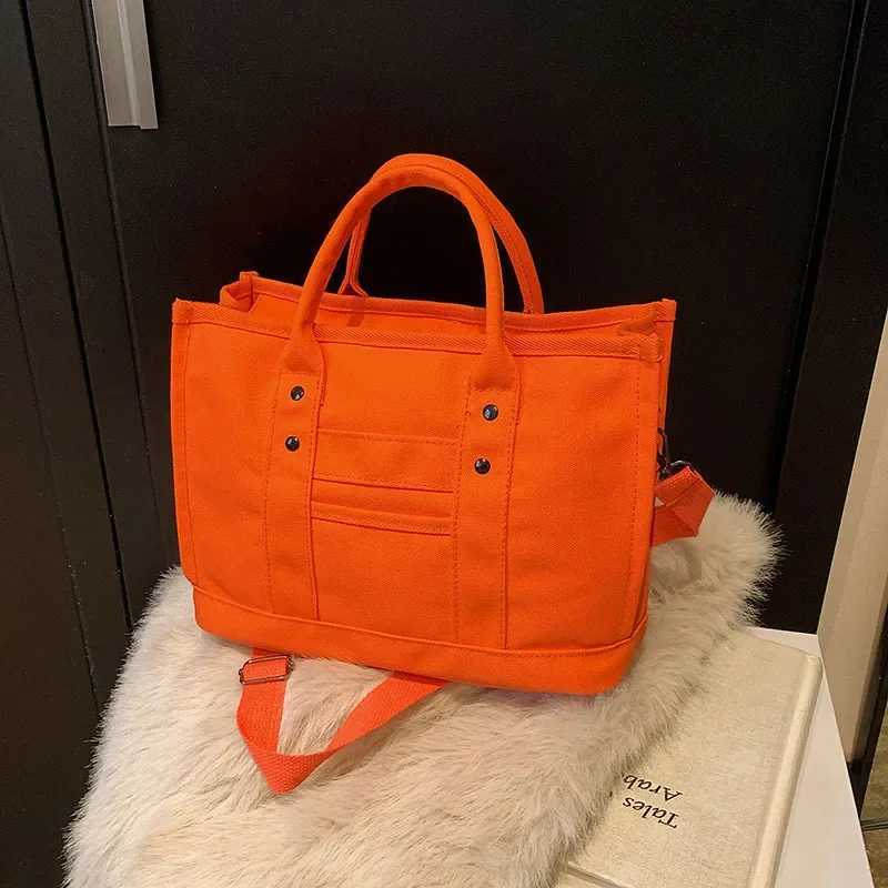 Trendy Large Capacity Canvas Crossbody Bag for Women Casual Commuting Fashionable Student Class Stylish Shoulder Bag XJ2520528