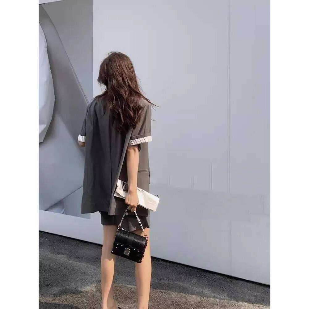 Spring Summer New Chain Fashion Small Box Bag Hasp Sheepskin Genuine Leather Single Shoulder Casual Crossbody Bags