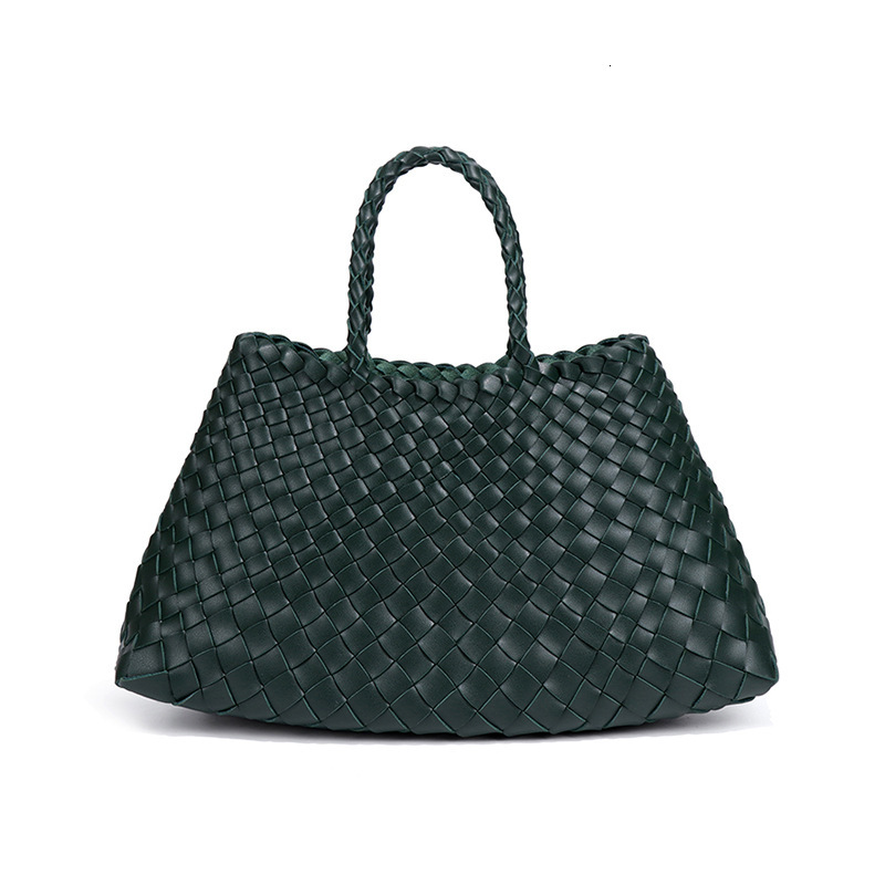 Trendy Large Capacity Handbag for Women, Handwoven Mother-Daughter Bag, Commuter Business Shoulder Tote Bag