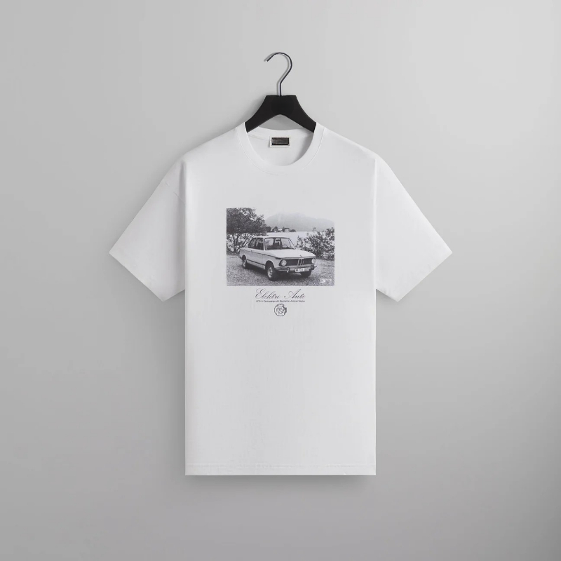 Print T Shirt Men Cotton T-shirt White Tee Tops