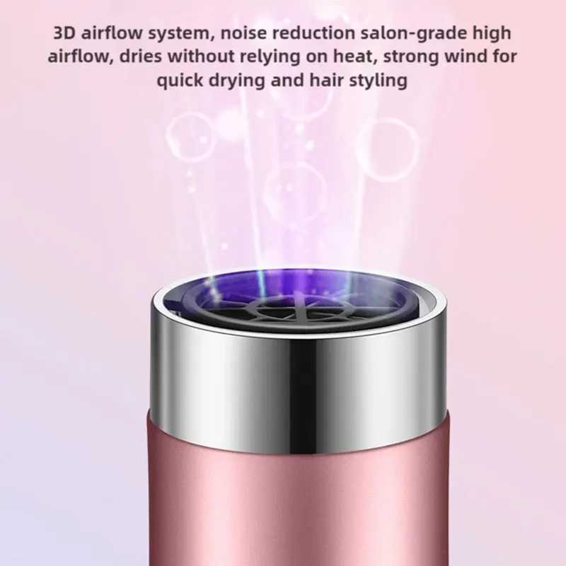 Tinsol hair dryer comb professional curling iron 3 in 1 hot air comb curling straightener roller hair dryer hair dryer brushXJ250528