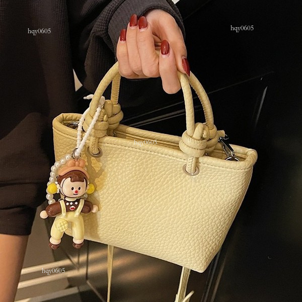 Top quality Brand High Quality New Style Free Delivery Designer Bag Cross-border Trend Lychee Pattern Handheld Bucket for Women 2025 Korean Version Li