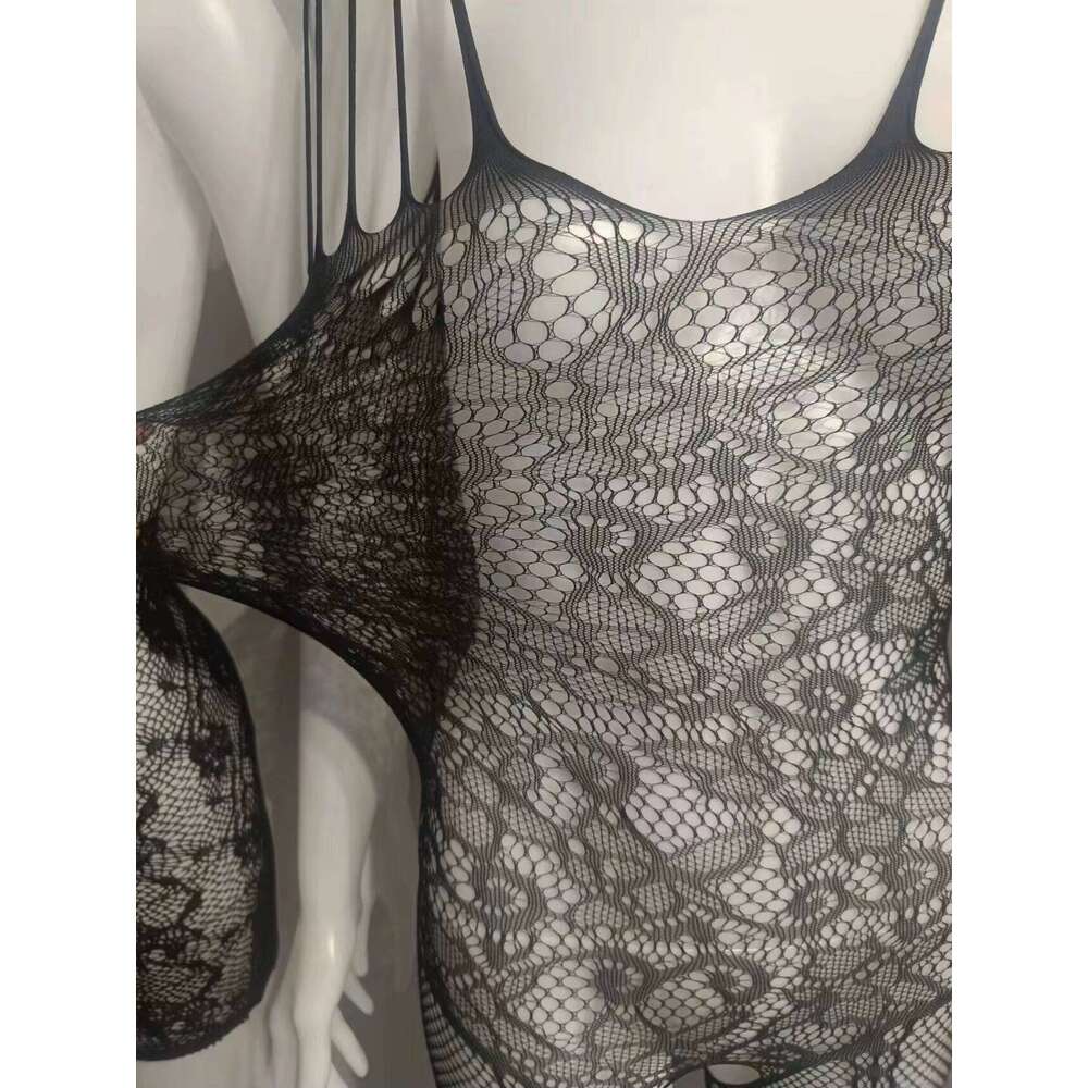 Erotic Outfit Lingerie Sexy Costumes Pornos Suit Bodysuits Teddies Open Crotch Women Underwear Bodystocking