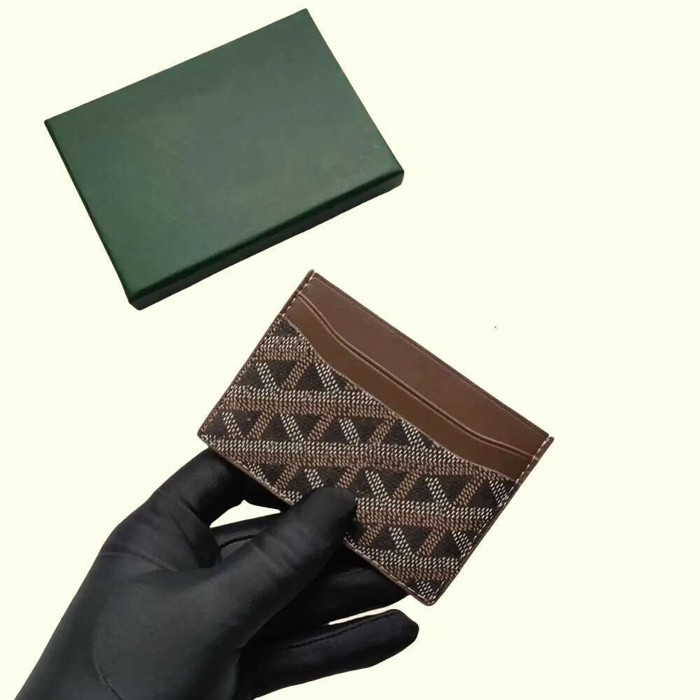 Goes Yardes Wallet 2025 AAA Genuine Leather Card Holder Designers Purse Youth With Box Luxury Men Women Key Pocket Coin Waterproof Leather Printed Wallet 204