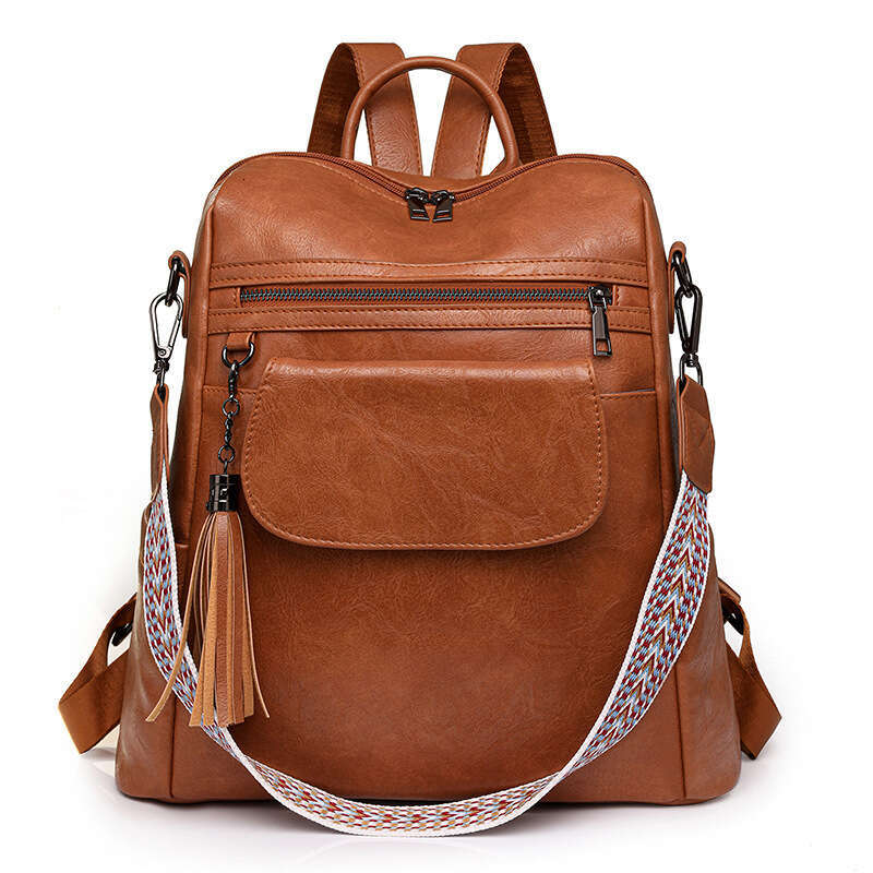 New Style Large Capacity Dual-Use Shoulder Crossbody Bag Casual Women's Backpack B5
