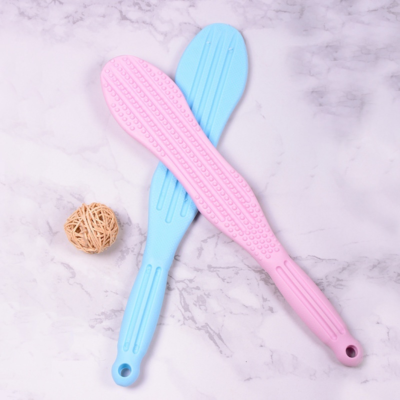 Back Hammer Massager Meridian Patting Tool Scraping Board Health Silicone Handheld Neck Shoulder Pat Stick