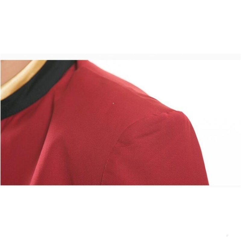 els Receptionist Uniforms Doorman Suit Etiquette Welcome Men Spring Include Jacket Pants Hat Work Red 250517