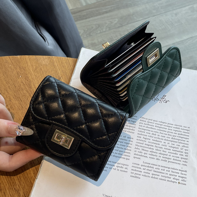 Card Holder Unisex Wallet Women Travel Classic Minimalist Faux Leather Free Delivery Mini High Capacity Zipper Red Coin Pocket Long Credit