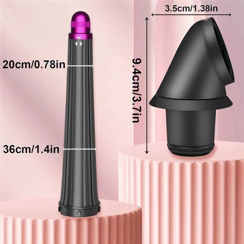 Long Barrels Attachment And Adaptor For Hair Dryer AccessoriesTransform Blow Dryer Into A Long Hair Cruler-A77GXJ250528