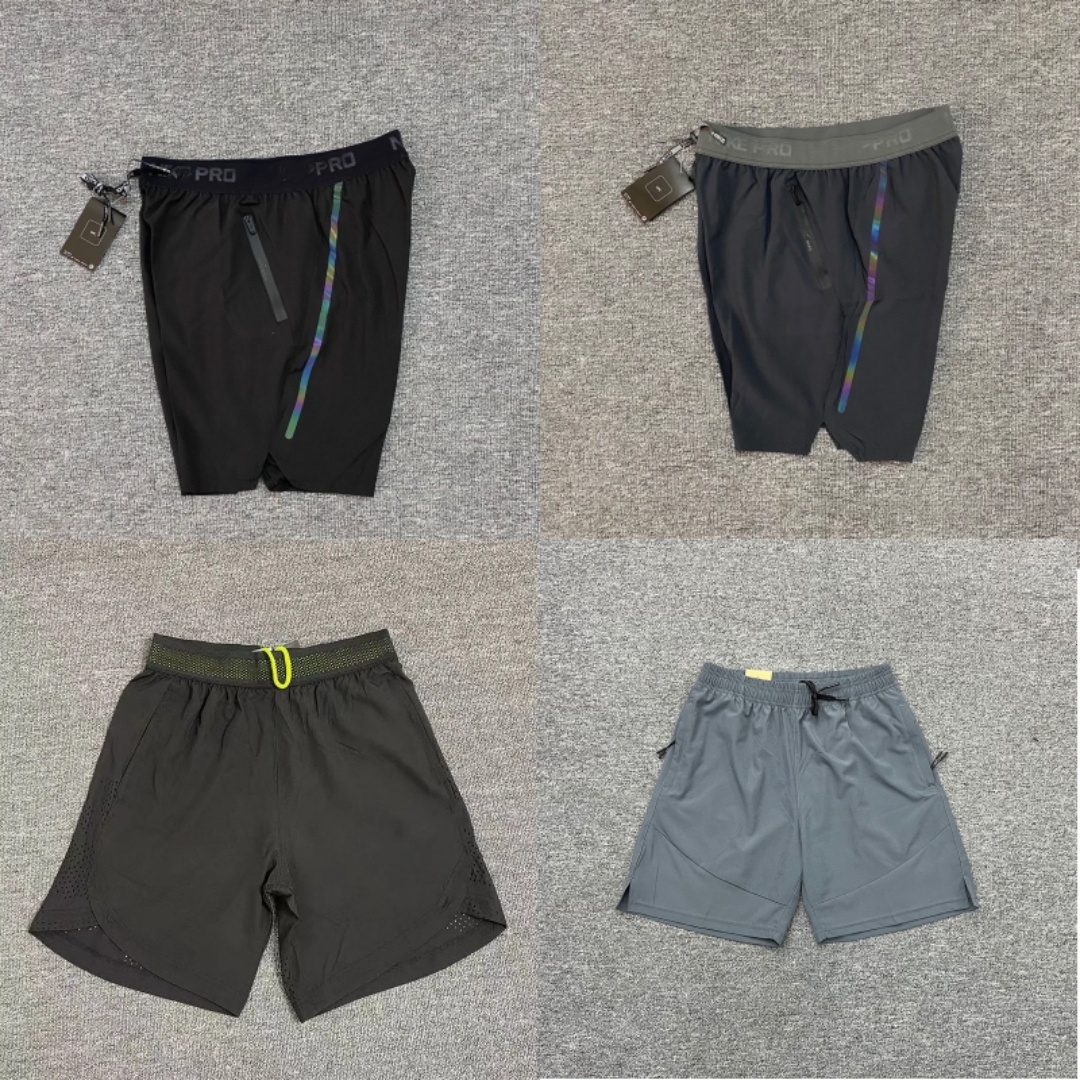 Mens Tech Fleece Shorts Sportswear Running Fitness Basketball Mesh Shorts Summer quick-dry thin sports Casual Beach Gym Short Pants Loose Training Swimwear Trunks