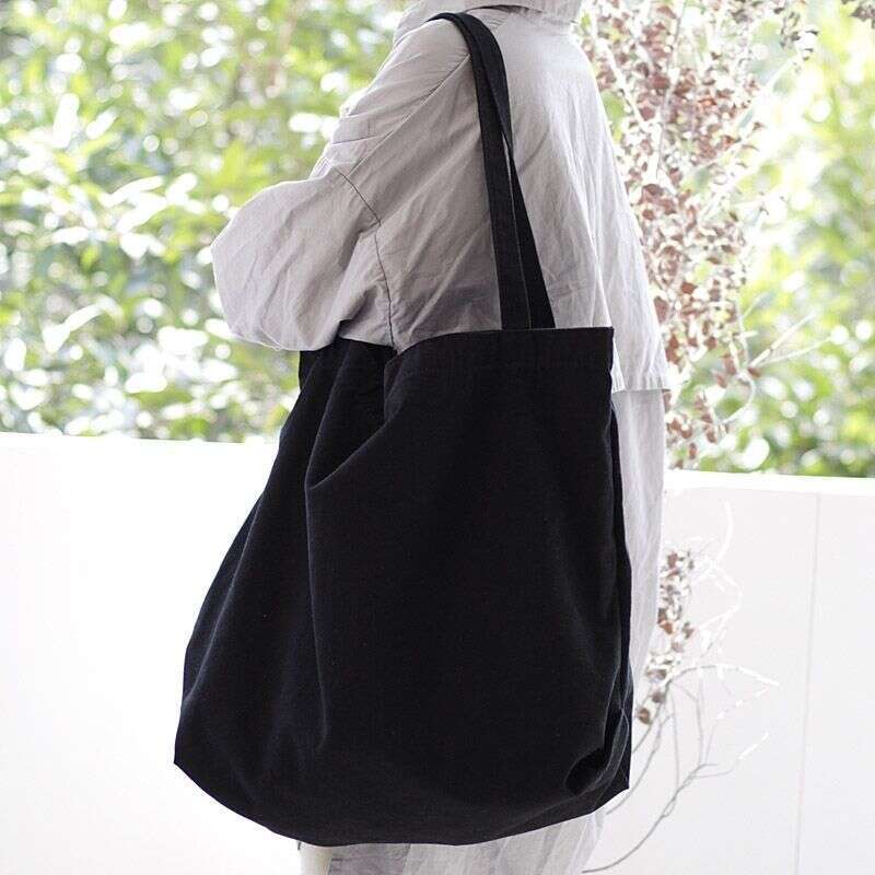 Commuting Women, Capacity Korean Style Canvas Bag, Versatile Going Out and Shopping, Large Bag for Women