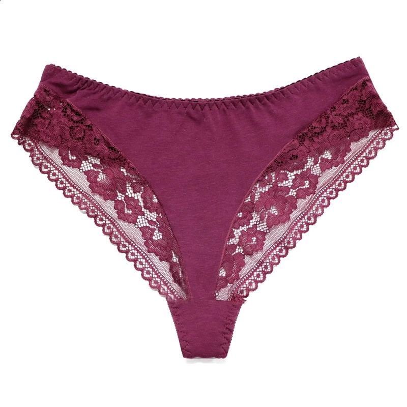 BEAUWEAR 2pcsLot female lingerie 0XL5XL large size thong pantys for women plus lace thin cotton Gstring briefs solid 250526