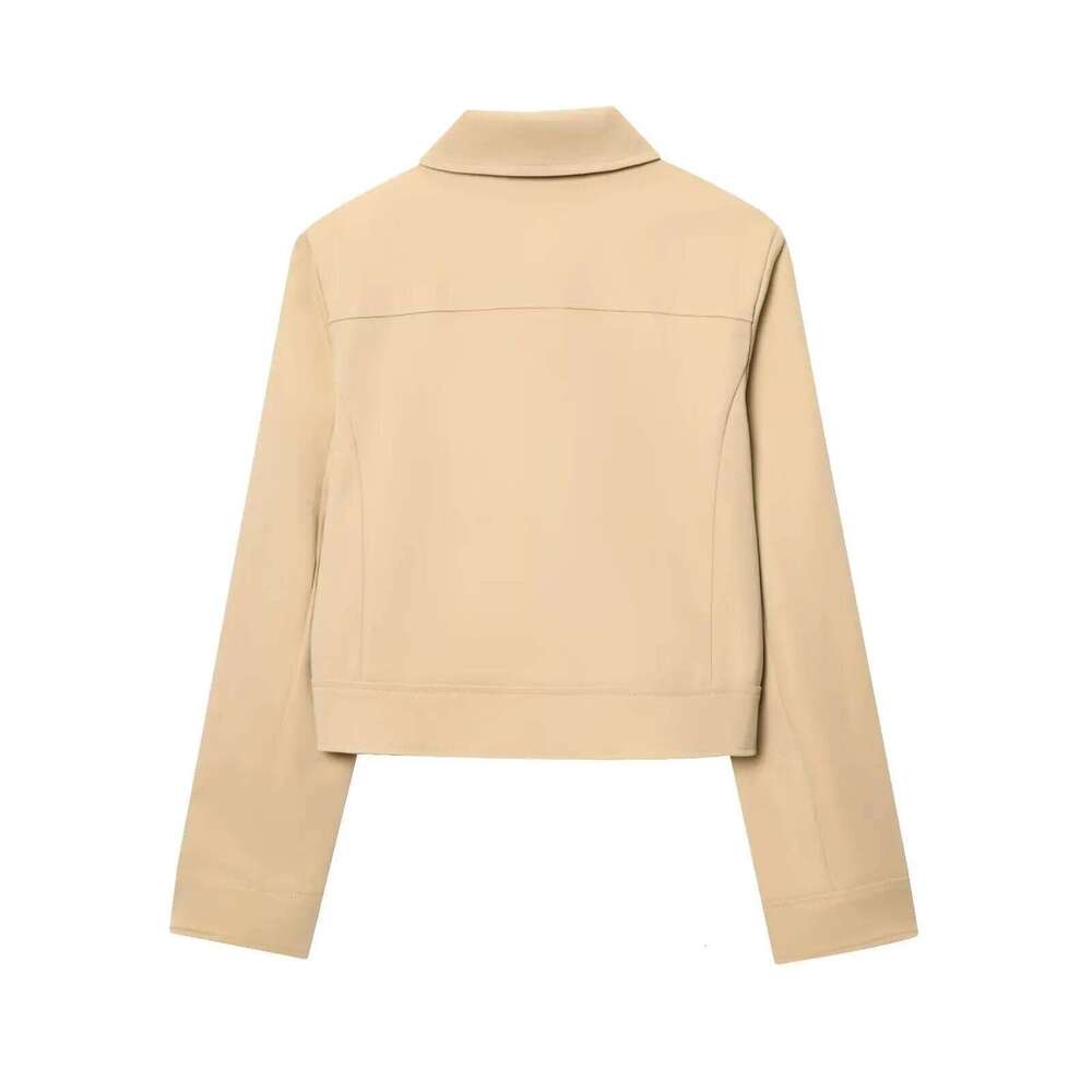 hoodie Women's Wear RARA Womens Two Piece Outfit Long Sleeved Collared Jacket With Pockets Matching Trousers For Smart - Casual Looks jacket