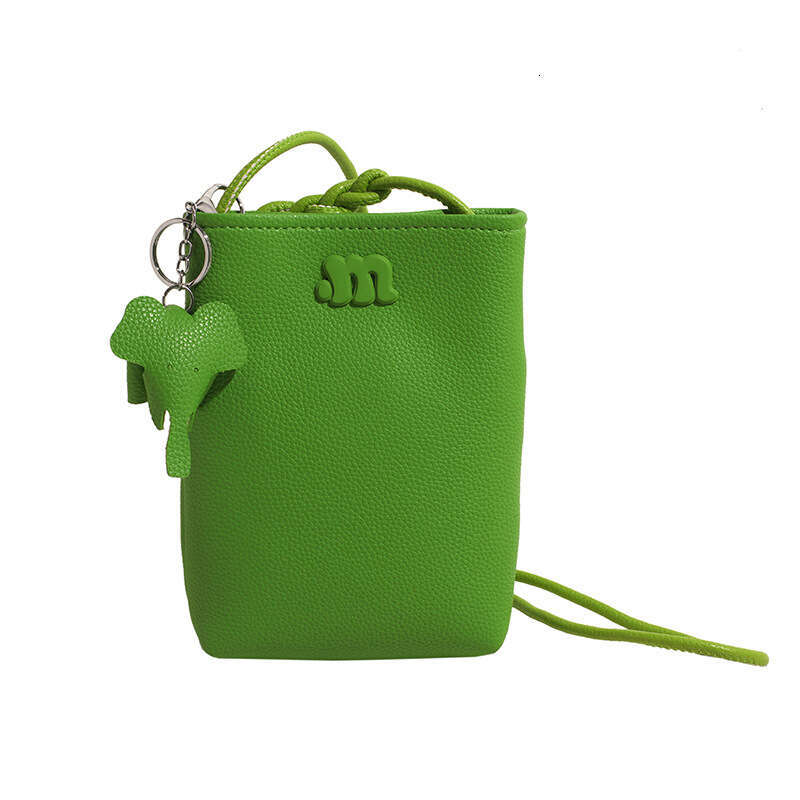 Pu New Style Phone Shoulder Fashion Crossbody Small Square Trendy Cute Fresh Vertical Bag For Women B5