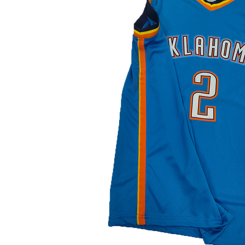 Gilgeous Alexander Custom Basketball Jersey Chet Holmgren Jalen Williams Luguentz Dort Stitched Personalized Embroidered Any Number Name