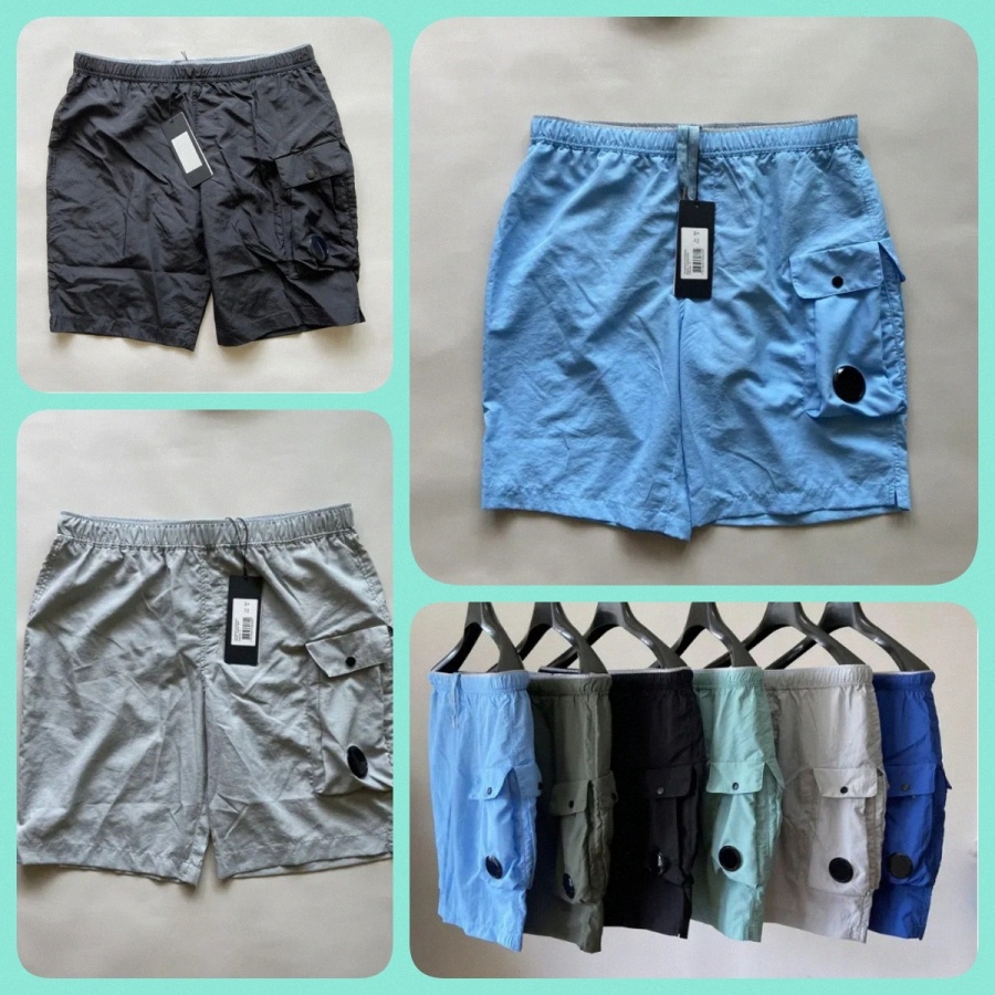 New mens short Pocket Lens Nylon Swim Quick Drying Shorts Sports Casual Mens Cargo pants Loose M-XXL Y0Ck#