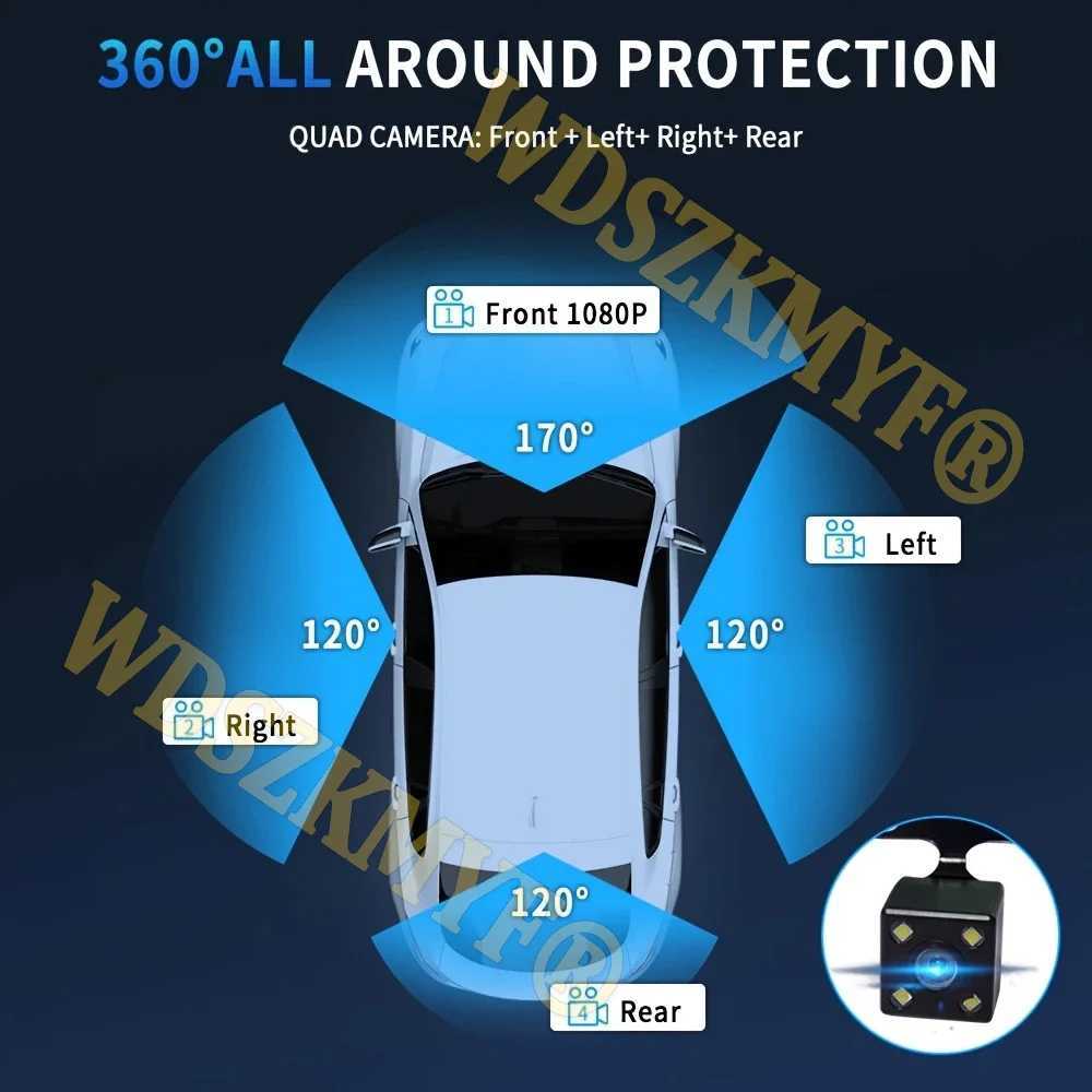 Car dvr New Car Camera 1080P Dash Cam auto Night Vision car recording camera Car dvr Front Rear View Camera accessory R250529