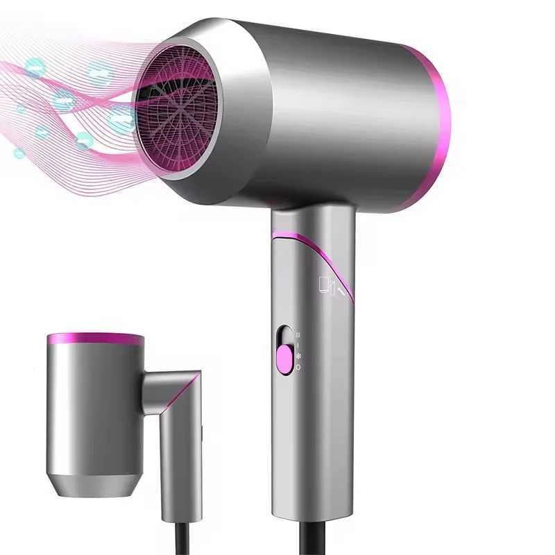 Popular and Portable High Power Hair Dryer Folding Hair Blow Dryer Multi Function Air BlowerXJ250528
