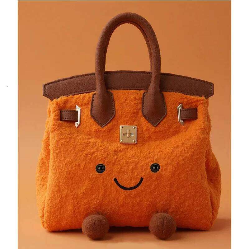 Hot Selling Jellycat Small Fragrant Style Ling Grid Chain Hair Summer New Handbag Daifei Bag Stuffed Animal Plush Toy Girl Birthday Gift Designer Bags