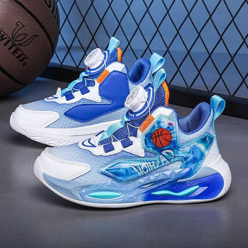 New Arrival Children Basketball Boys Sports Tennis Casual Daily School Kids Running Shoes Walking Sneaker for Girls W250529 XJ260303