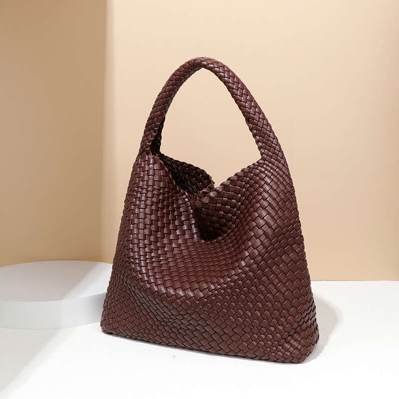 Tote Bag Braided Handbag Large Capacity Tote New Style Handwoven Basket For Women Handheld Casual Versatile Underarm Bag Shoulder Bag