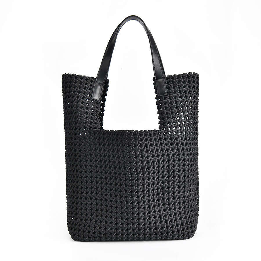 Tote Bag New Handwoven Shoulder Large Capacity Women S Tote Fashion Mother Daughter Bag Internet Celebrity Hot Sale Shoulder Bag Braided Handbag