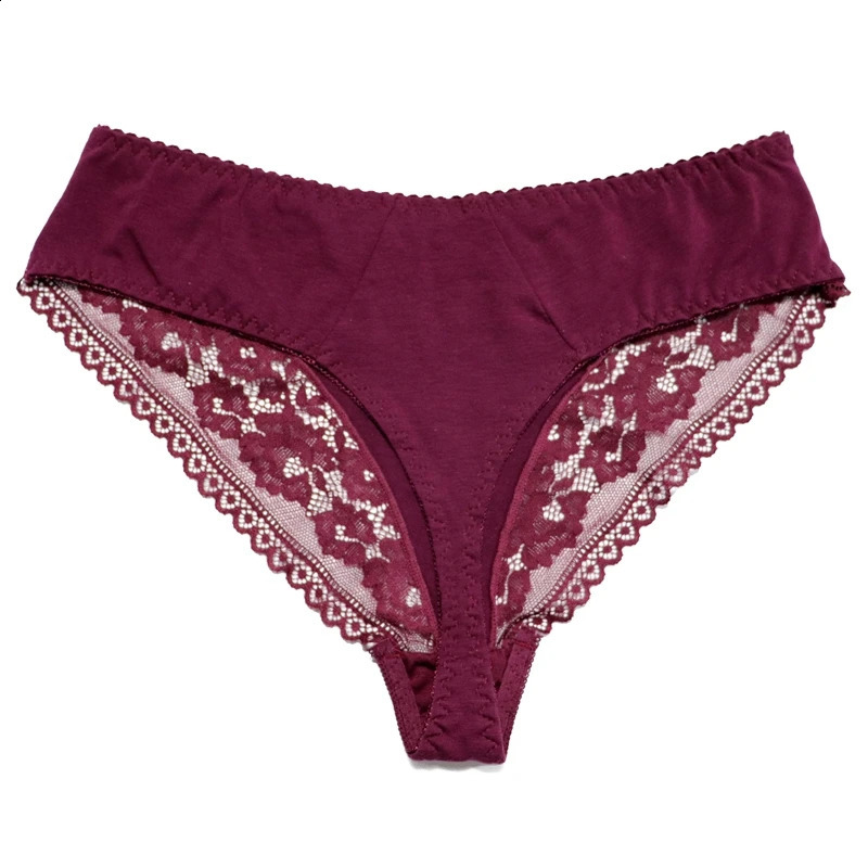 BEAUWEAR 2pcsLot female lingerie 0XL5XL large size thong pantys for women plus lace thin cotton Gstring briefs solid 250526