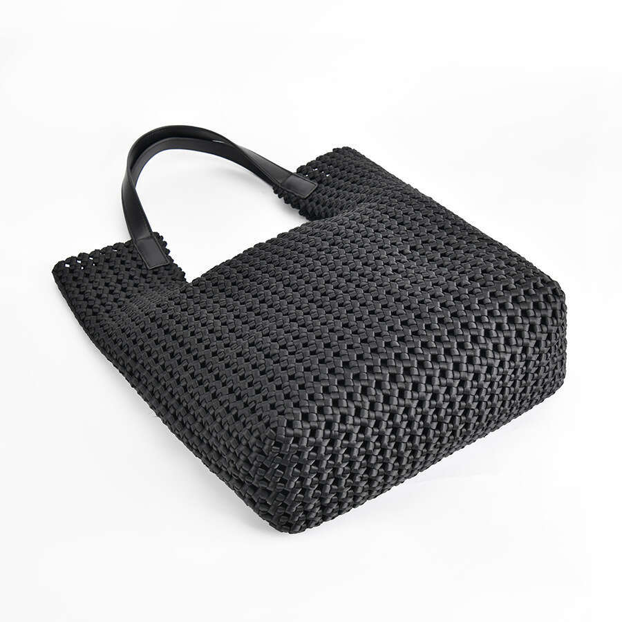 Tote Bag New Handwoven Shoulder Large Capacity Women S Tote Fashion Mother Daughter Bag Internet Celebrity Hot Sale Shoulder Bag Braided Handbag