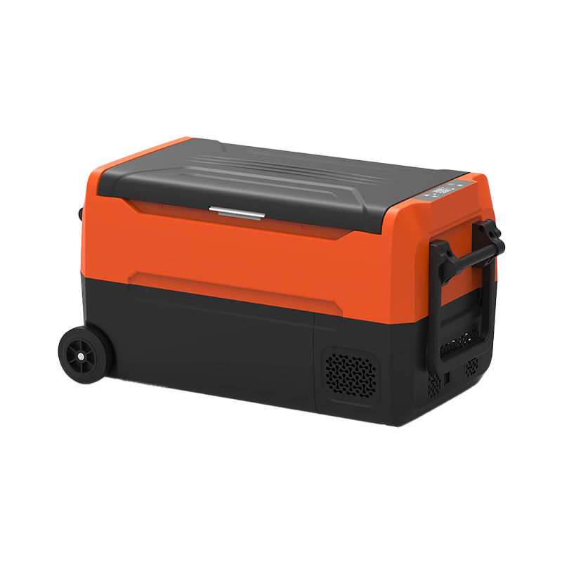 EA compressor car mini refrigerator 35-55L bass ≤ 35 decibels dual-use 12v24v