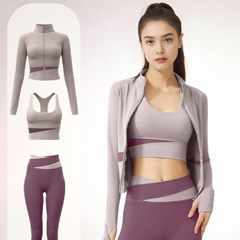 All Day Comfy Ladies' Fitness Ensemble: Versatile Seamed-Free Exercise Apparel Ideal for Yogi Practice