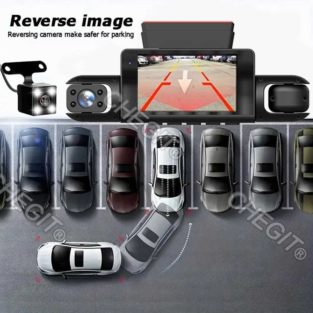 Car dvr New Car Camera 1080P Dash Cam auto Night Vision car recording camera Car dvr Front Rear View Camera accessory R250529
