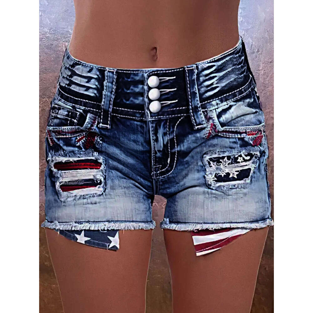 Shorts Women Denim Shorts Summer New Women S Five Point With Holes Stretch Washed Denim Ultra Short Pants For Women Jean Shorts