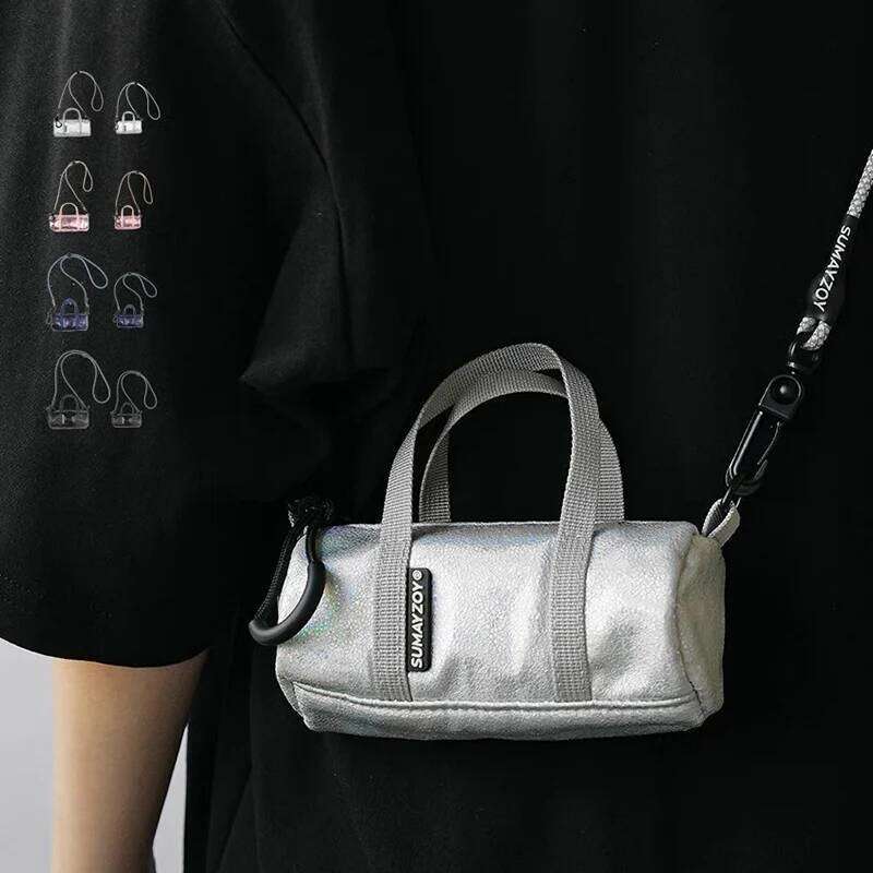 New Korean Fashion Female Casual Zipper Pouch Simple Crossbody Women Handbags Mini Purse Shoulder Bag