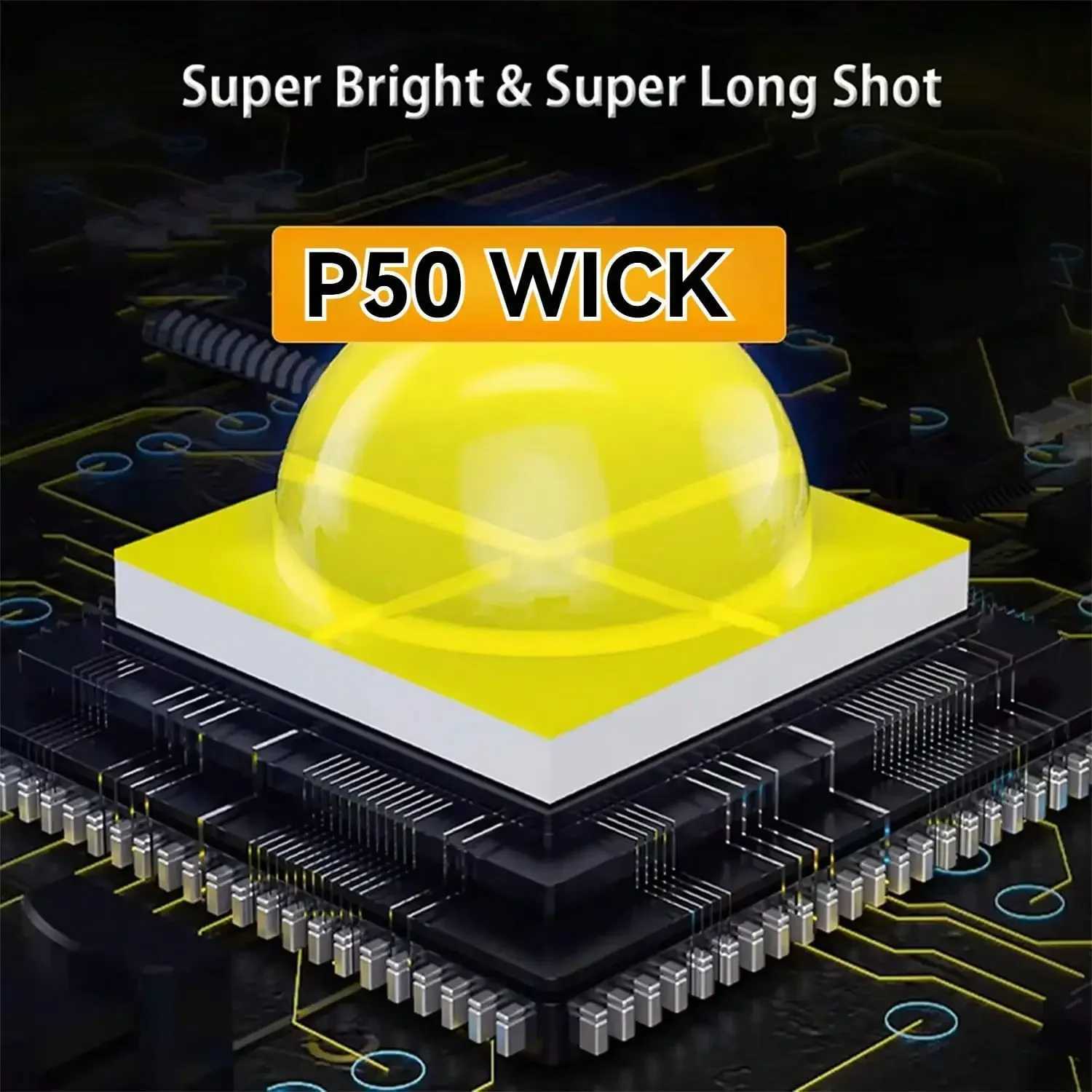 Aluminum Alloy Rechargeable High Lumen Flashlight 5 Modes LED Flashlight Type-c Charging Port for Fast Charging XJ250529